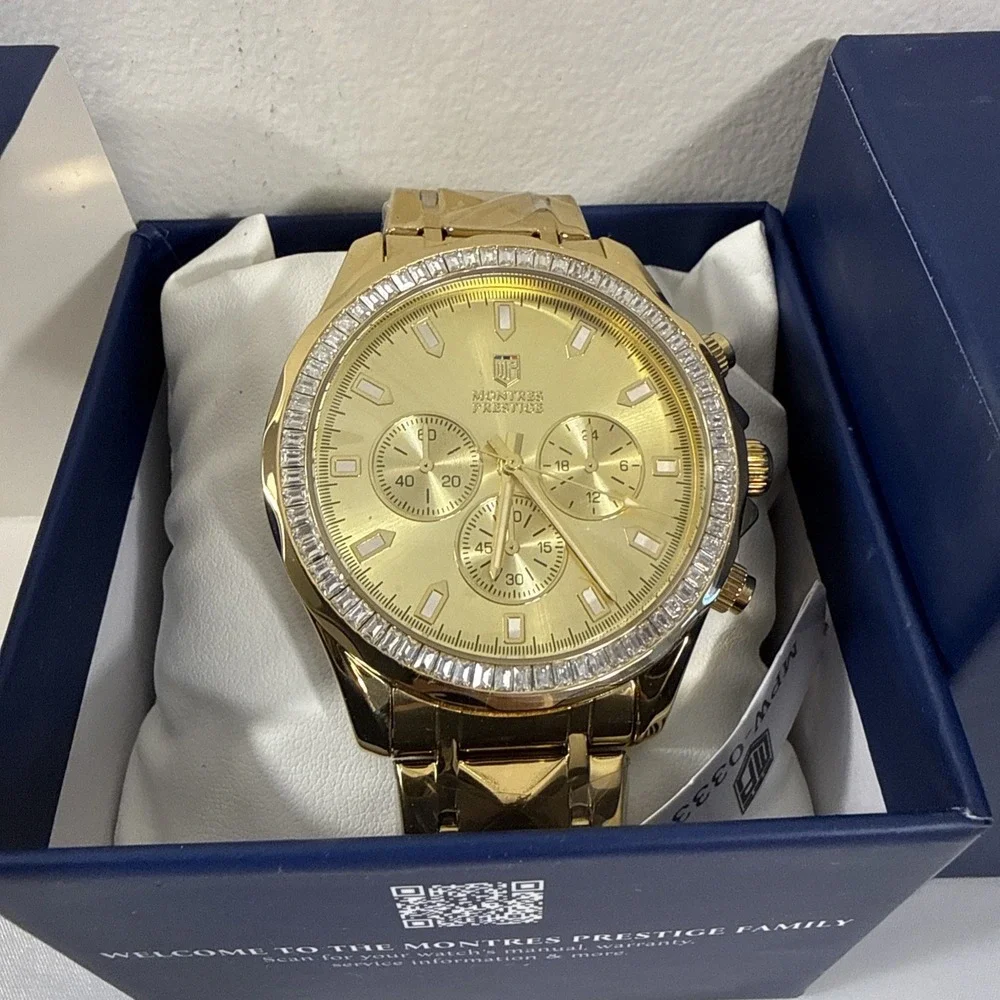 MPW-0333 - Montres Prestige X InvictaMen's Watch - 44.5mm, Gold